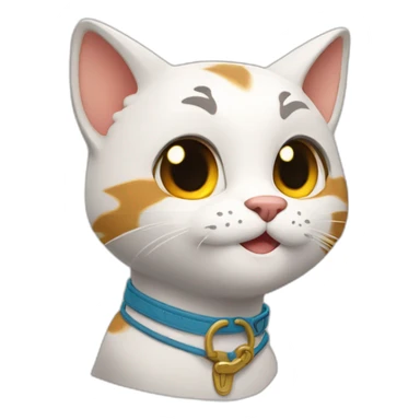 Gato con bota disney sticker