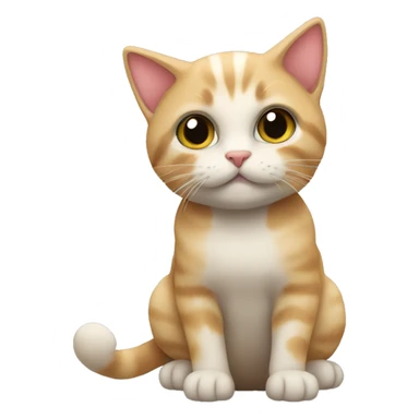 super super tiny cat sticker