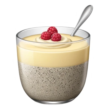 chia seed pudding sticker