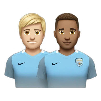 Manchester city football club sticker
