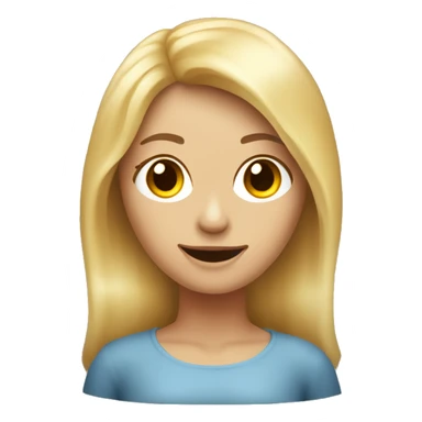 Een 19 jarige vrouw met middel lang blond haar met wijngas sticker