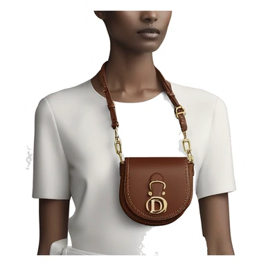 mini saddle bag with strap dior sticker