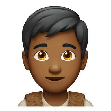 Indian Boy Age 11-12 sticker