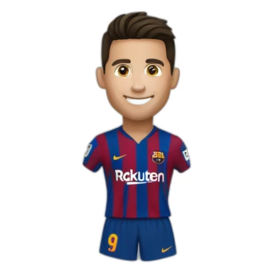 Cristiano Ronaldo and messi sticker