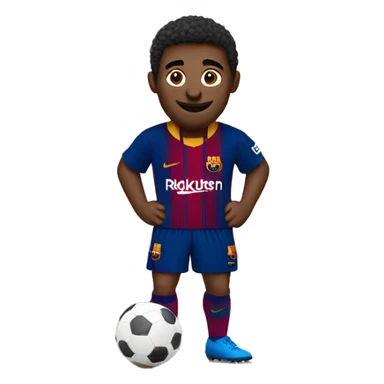 Barça soccer sticker