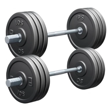Barbell sticker