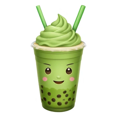 Frappuccino Matcha Boba  sticker