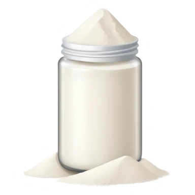 Talcum powder sticker