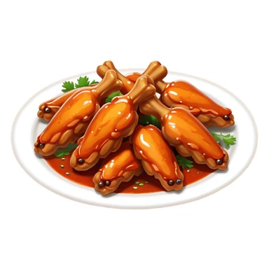 Buffalo wings sticker