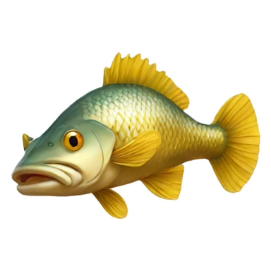 Golden Cod sticker