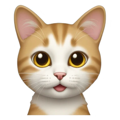 Petit chat qui s’appelle Mia sticker
