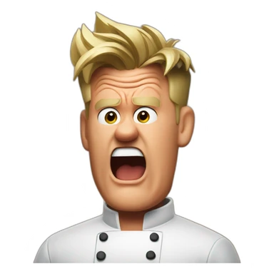 shocked gordon ramsay sticker
