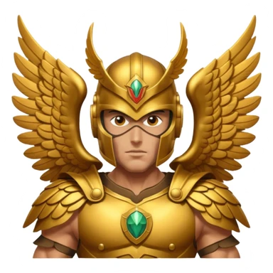 Hawkman from Justice League sticker