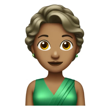 bridesmaids in green sticker