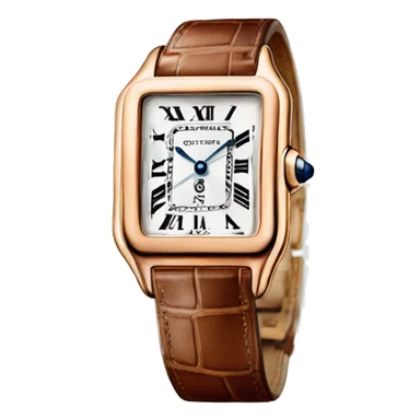 Cartier-santos-dumont-Watch sticker
