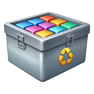 A box of rare earth metals sticker