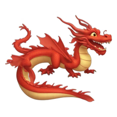 mushu dragon sticker
