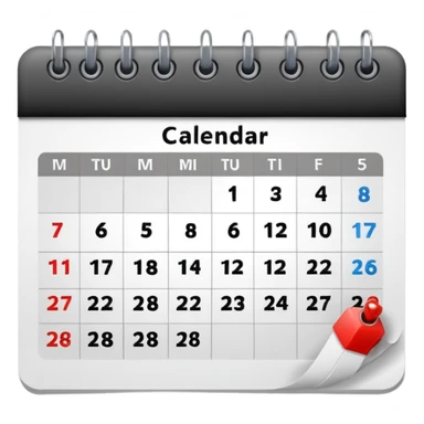 calendario sticker