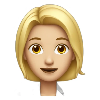 White Woman Millionaire sticker