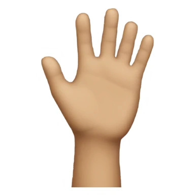 person waving sticker