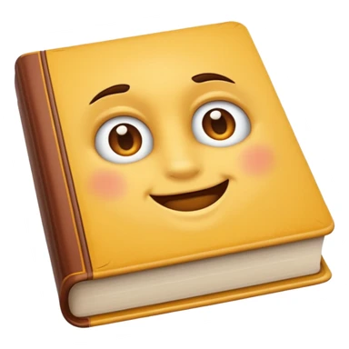 book classic realistic sticker