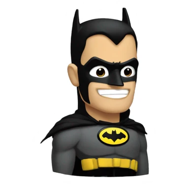 Batman tas sticker