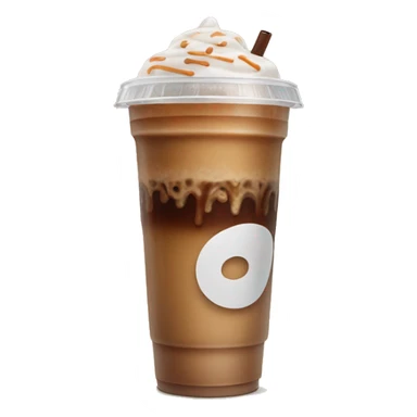 Dunkin’ Donuts iced coffee  sticker