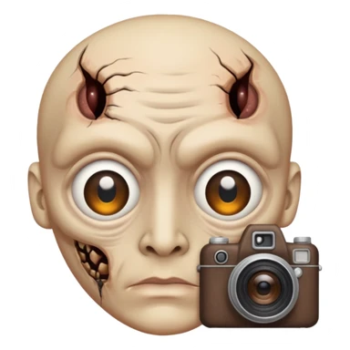 Cenobite with camera eye sticker