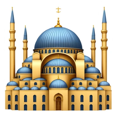 Hagia Sophia  in a emoji  sticker