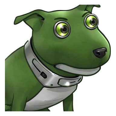 Робот собака  sticker