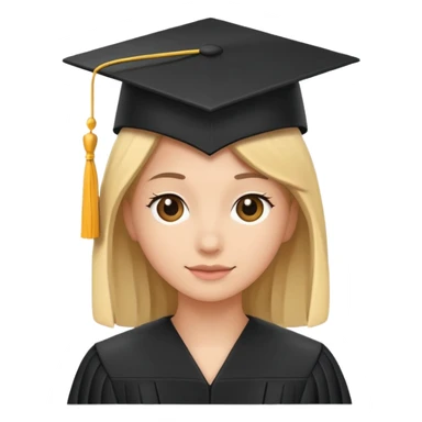 graduate icon sticker