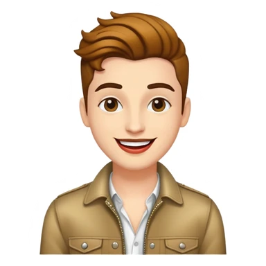 Happy Pop Music Singer dressed with style sticker