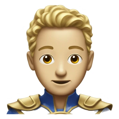 homelander with milk on face sticker