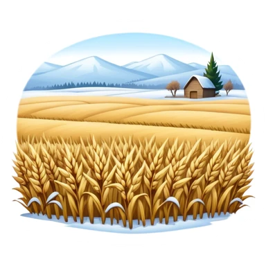 winter rye  sticker
