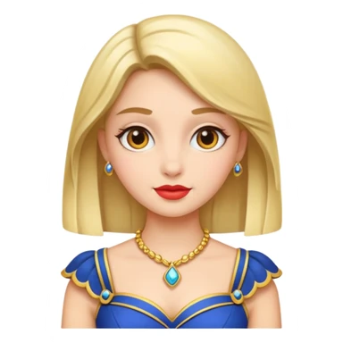 very fancy girl european sticker