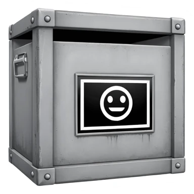 concrete container for casket to go inside of in the cemetery sticker