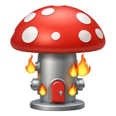 Fire alarm mushroom sticker