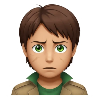 eren jeager  last season sticker