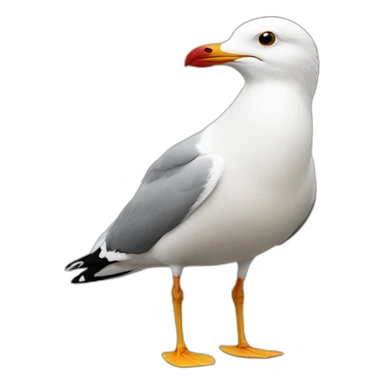 smarter gull sticker