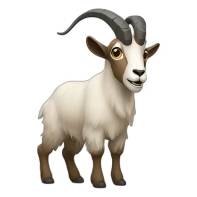 Afghan mountain goat sticker