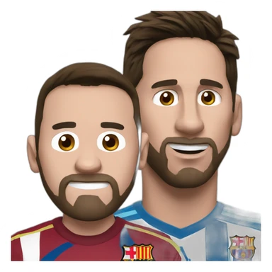 Messi vs ronadlo sticker