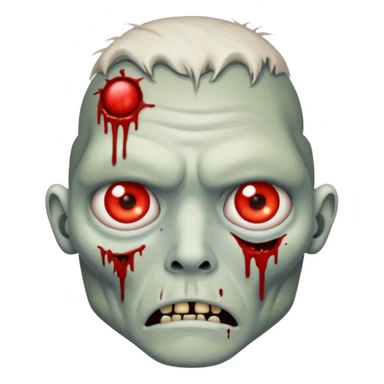 zombie sad  sticker