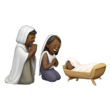 Nativity  sticker