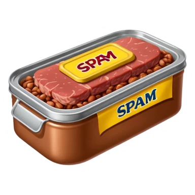 SPAM MEAT CRICKET sticker