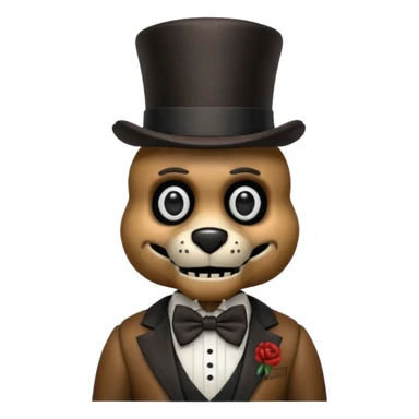 Make Freddy from fnaf sticker