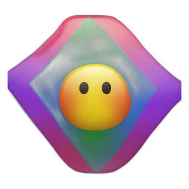 Unlabeled lgbt flag sticker