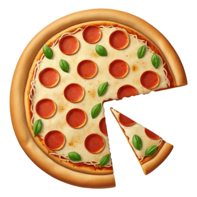 Pizza and bread with oil and vinegar  sticker