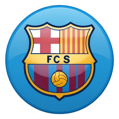 barca logo sticker