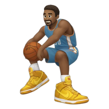Dunk chaussure sticker