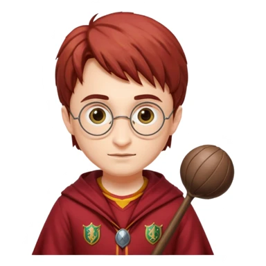 Harry Potter with Quidditch Clothes sticker